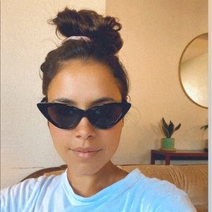 Black Cateye sunglasses